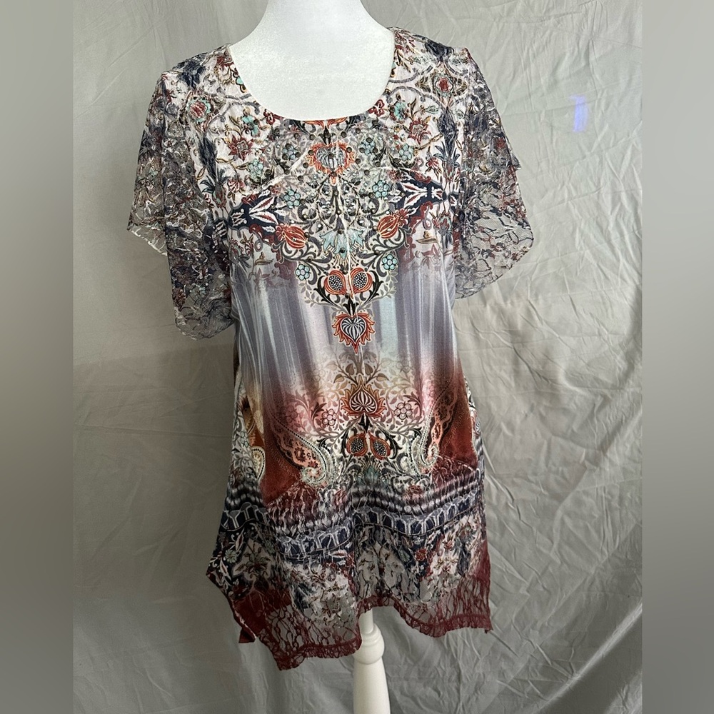 Chic Multicolor Women's Blouse